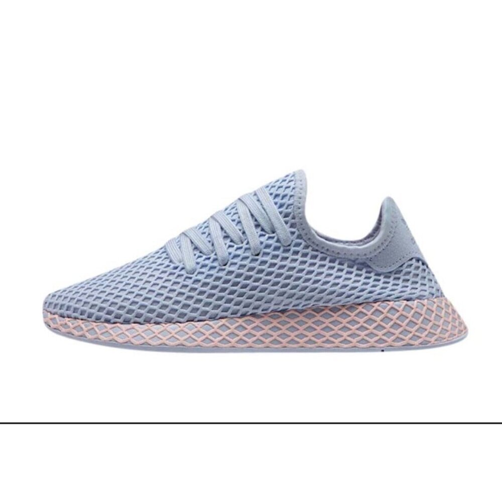 Adidas Women's Deerupt Aero Blue Size 9.0 - Picture 2 of 12